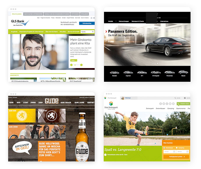 Farben im Webdesign - Best Cases