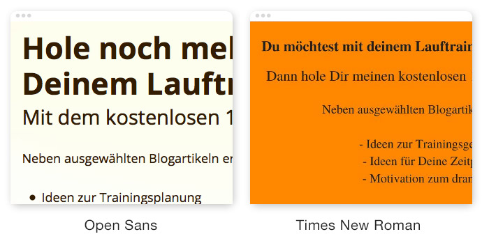 Fallstudie Webdesign – So einfach habe ich zwei Webdesigns optimiert 8 case-study-webdesign-typografie