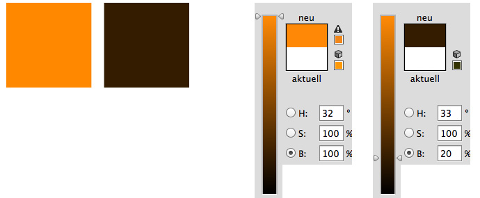 Fallstudie Webdesign – So einfach habe ich zwei Webdesigns optimiert 4 orange-braun