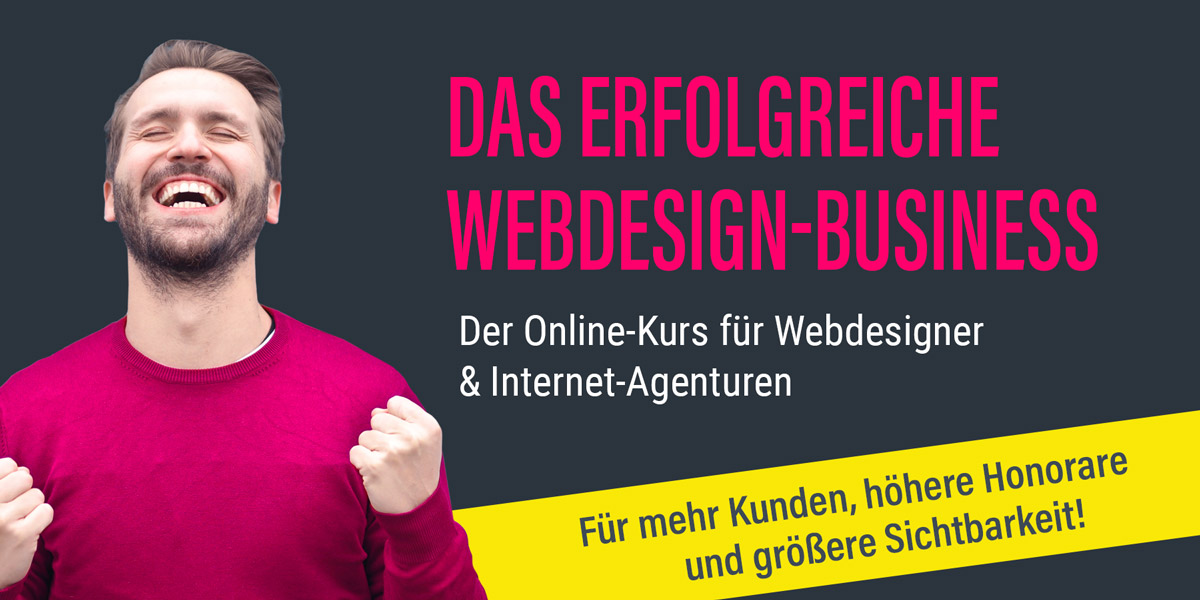 Online-Kurs Erfolgreicher Webdesigner