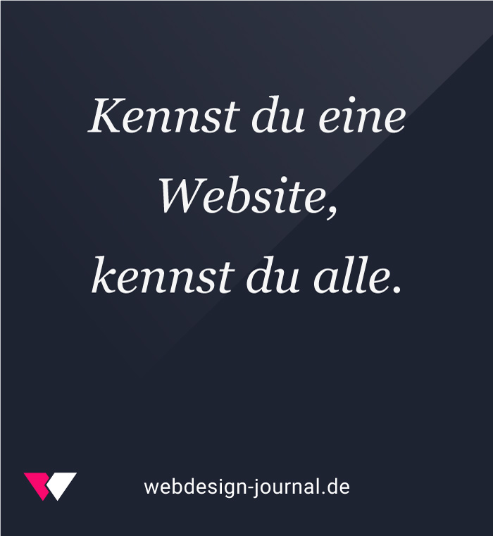 Website in der Webdesign-Branche