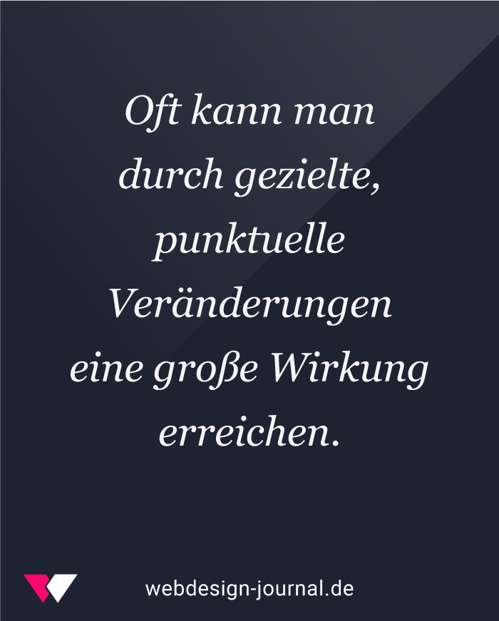 Fallstudie Webdesign – So einfach habe ich zwei Webdesigns optimiert 13 Fallstudie Webdesign – So einfach habe ich zwei Webdesigns optimiert 3