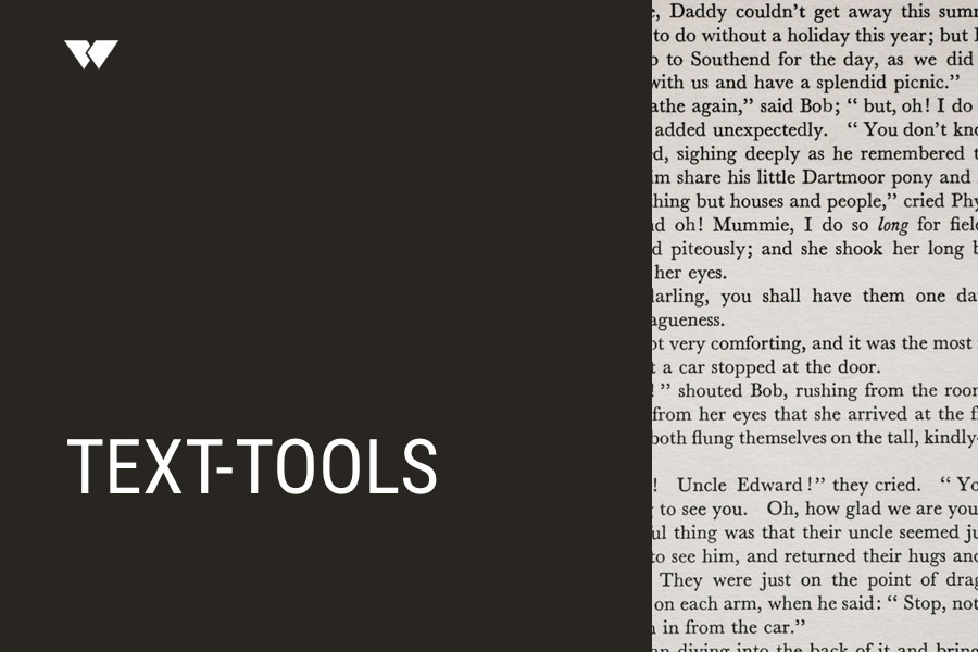 Text-Tools – Webdesign Journal