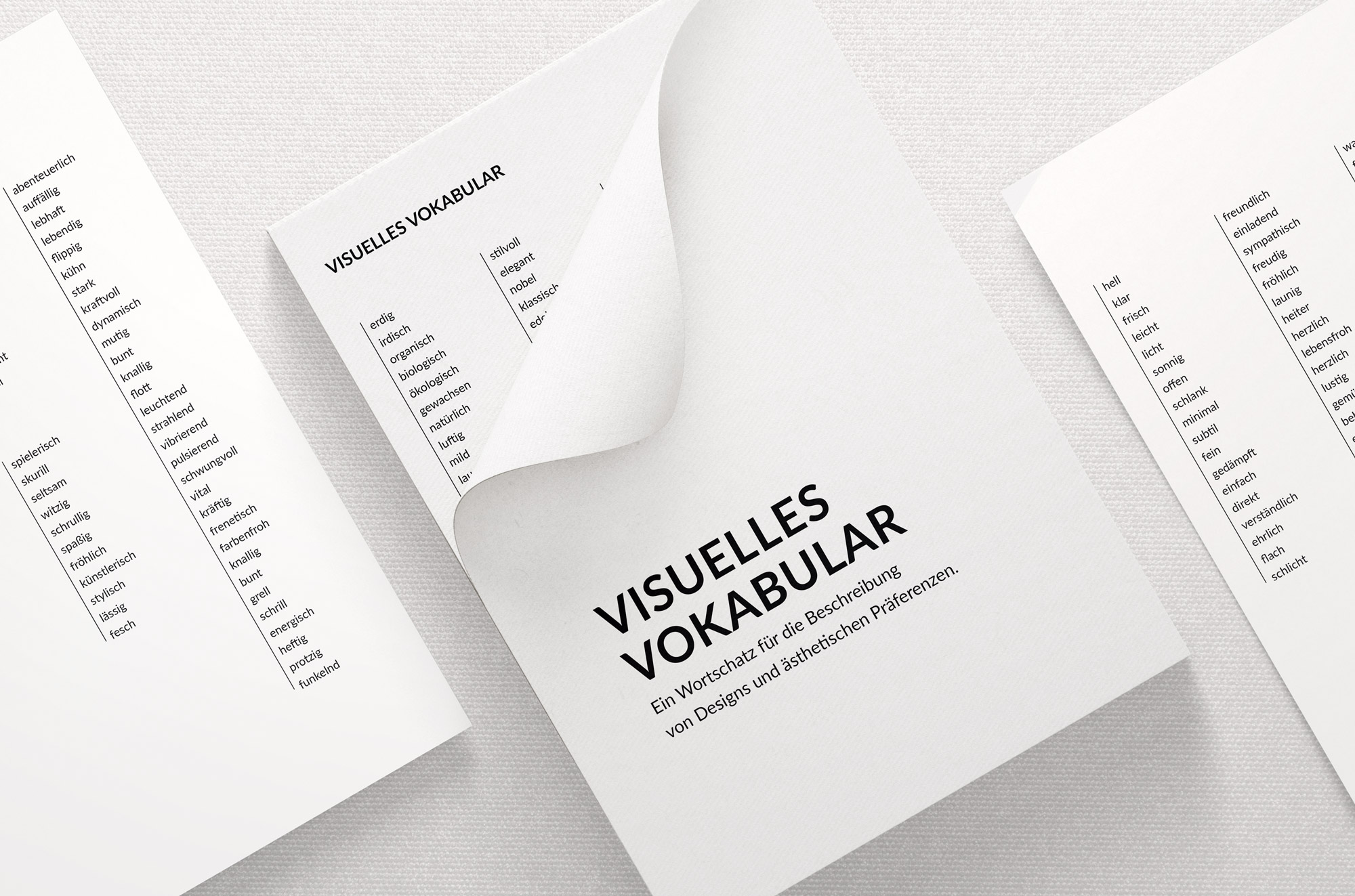 Designsprache – wie ein visuelles Vokabular im Designprozess hilft 1