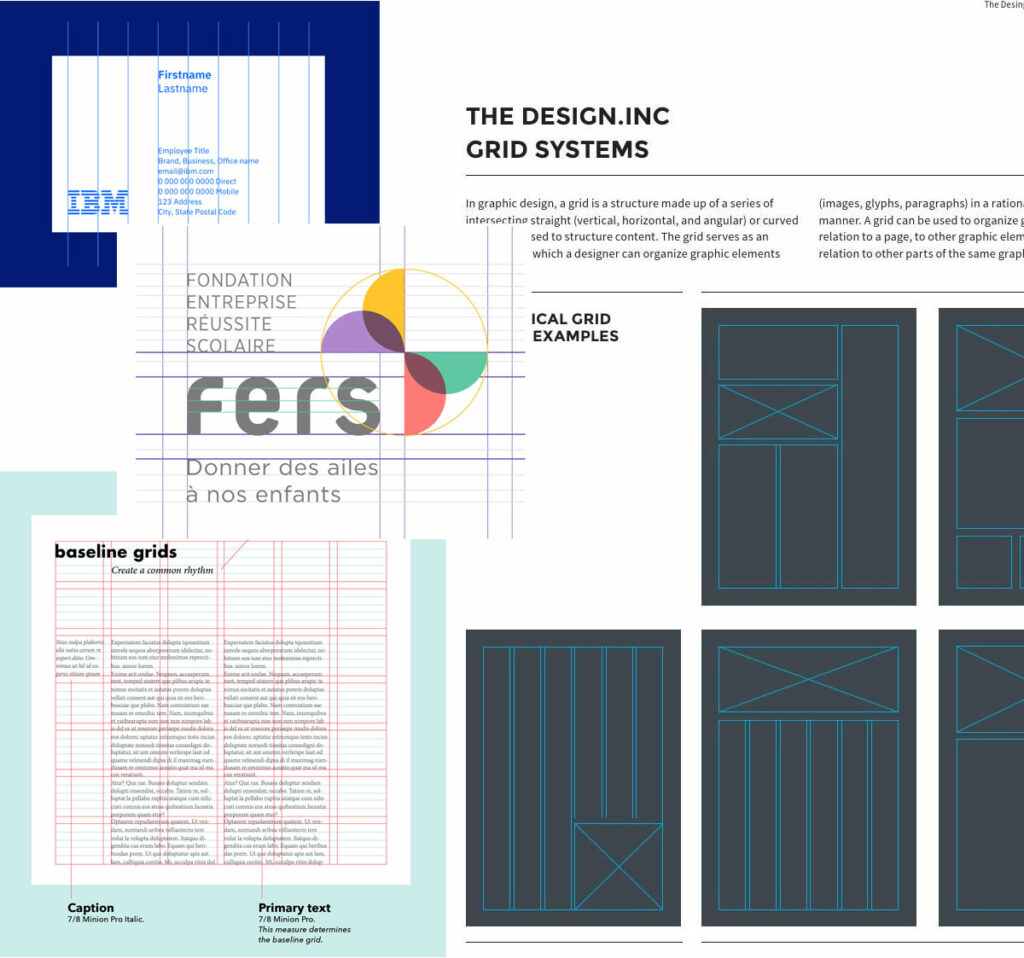 Raster im Corporate Design