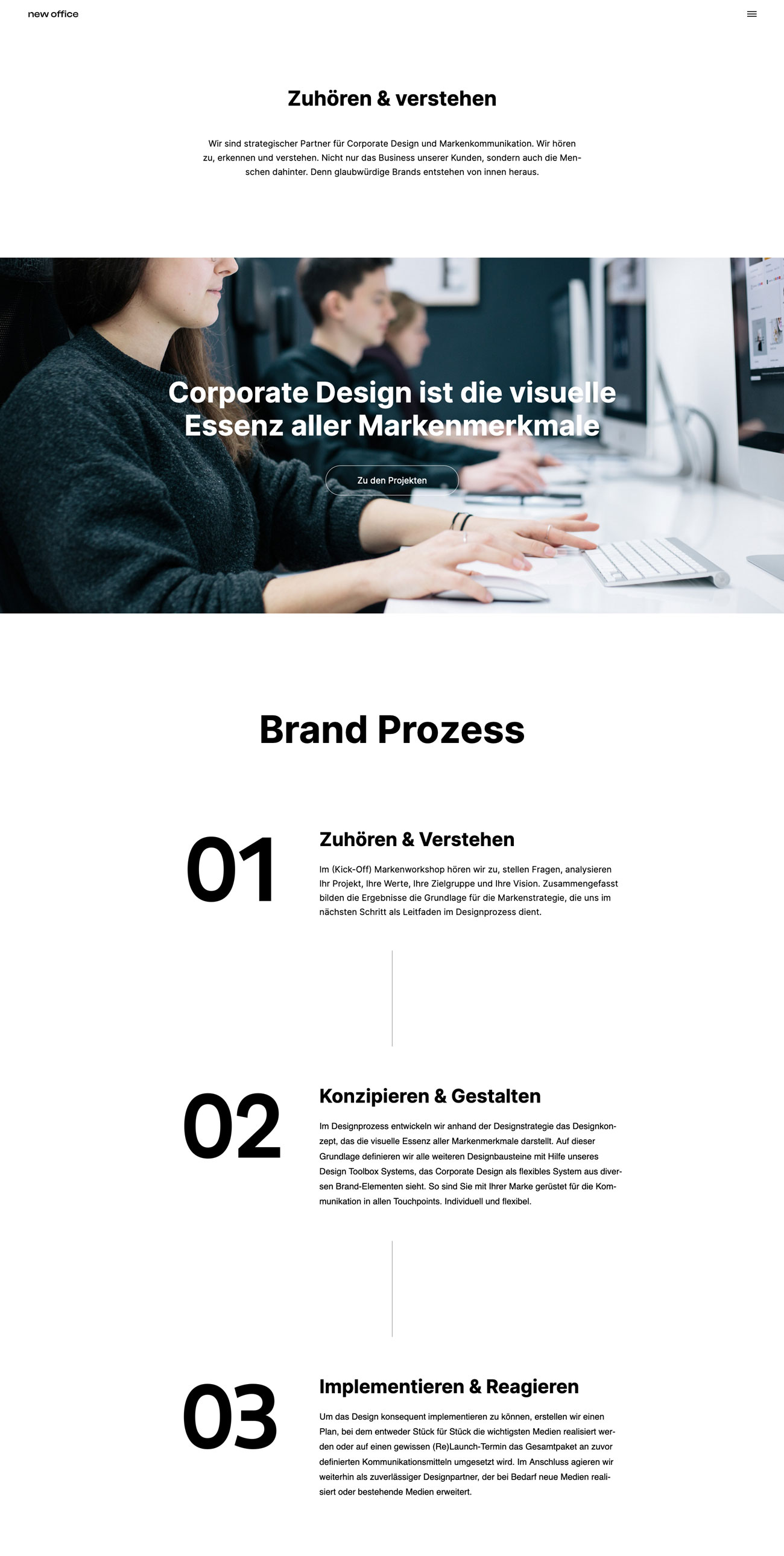Webdesign-Portfolio: Der Projektprozess