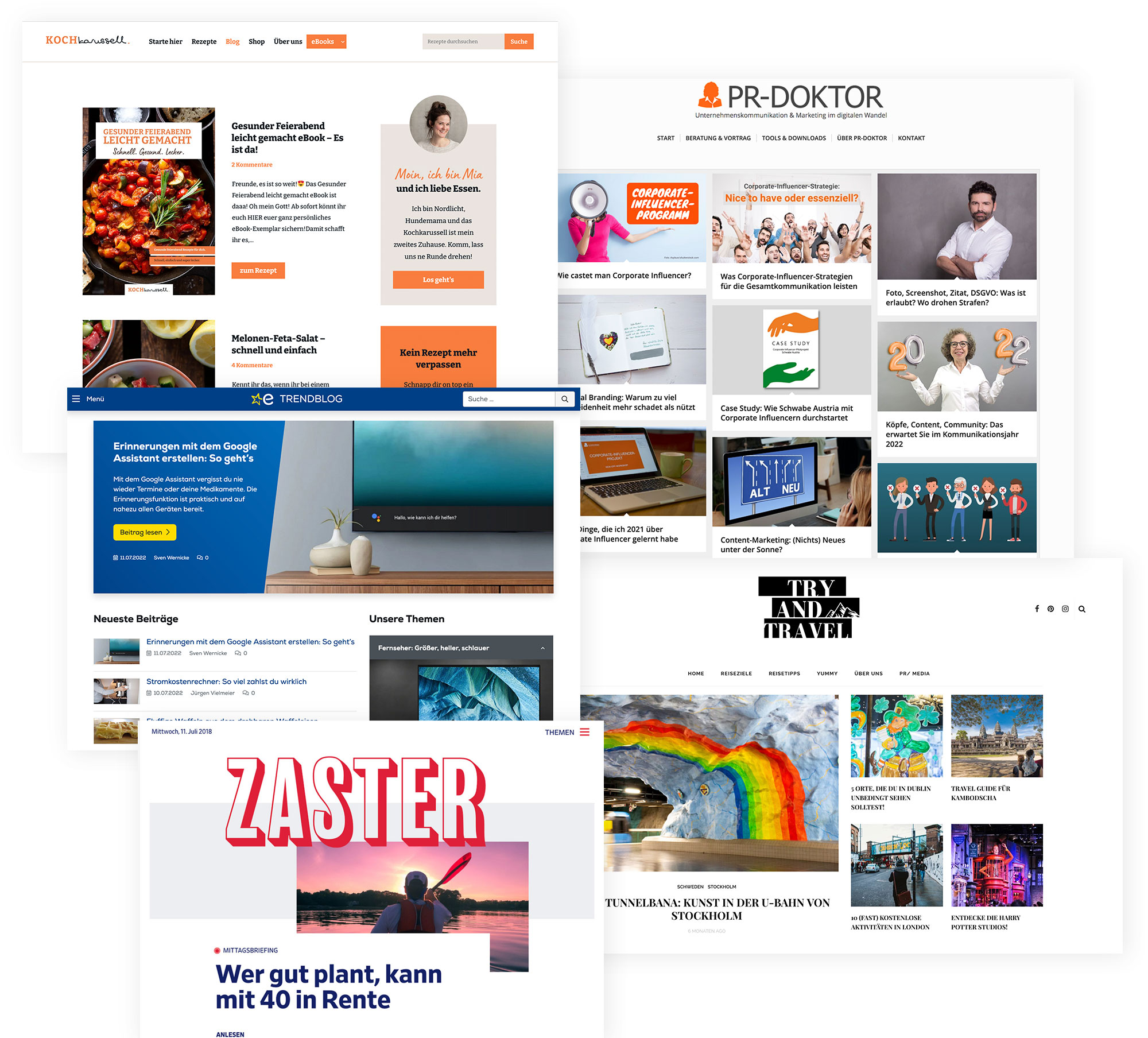 Website Typen: Blogs
