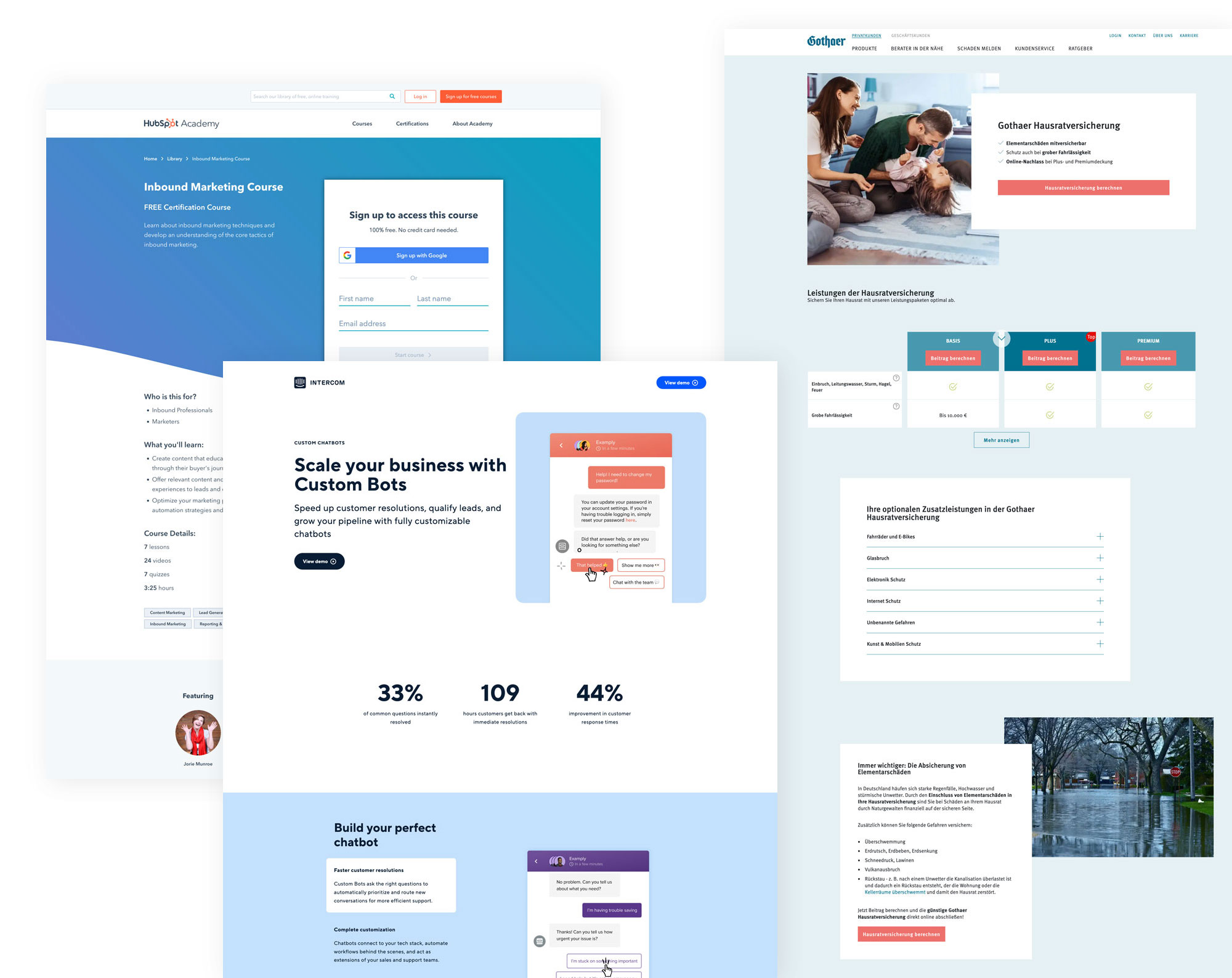 Website Typen: Landingpages