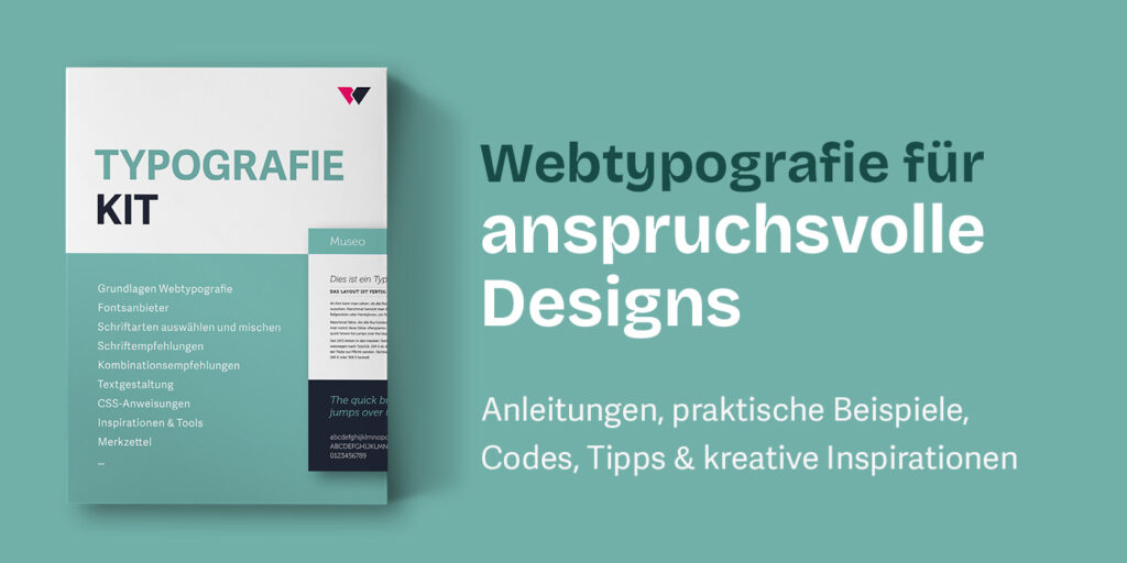 Webtypografie für anspruchsvolle Designs