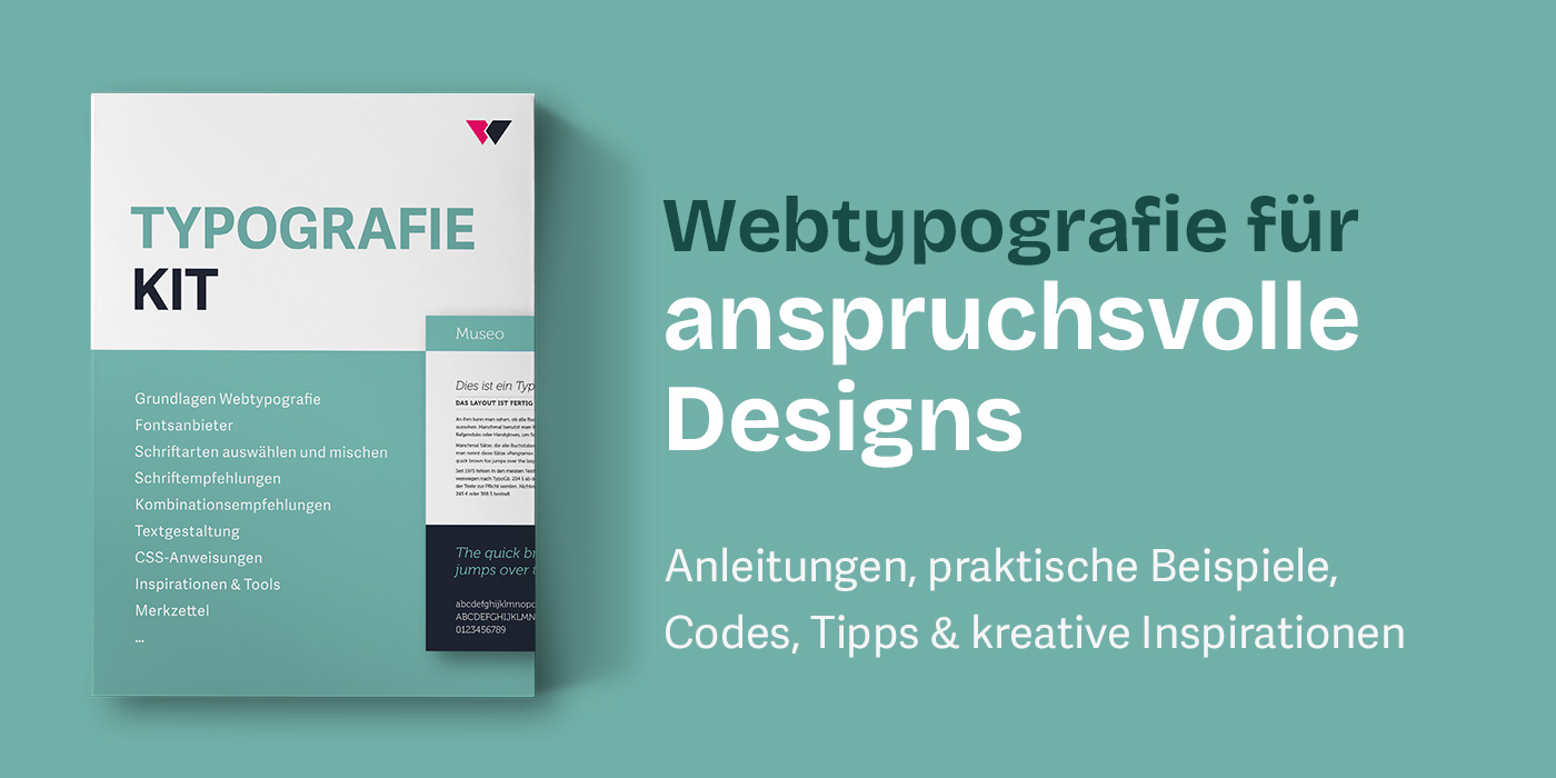 Webtypografie für anspruchsvolle Designs