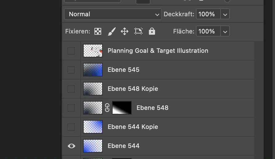 Drop-Down-Menü zur Parameterauswahl