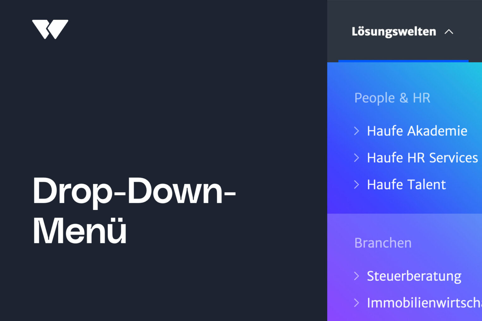Drop-Down-Menü in Websites – 11 Tipps zur Gestaltung