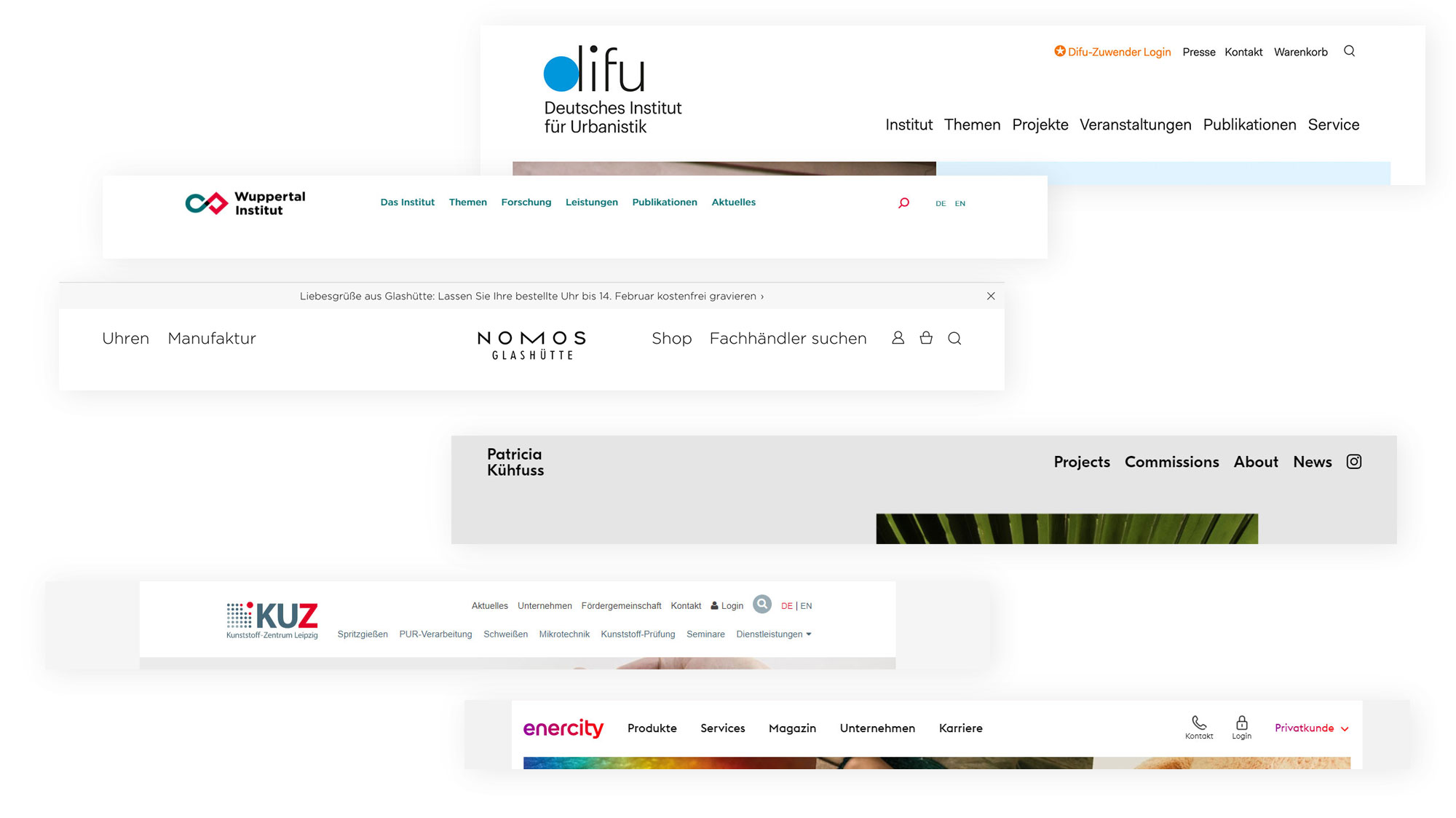 Der perfekte website header artikel im webdesign journal