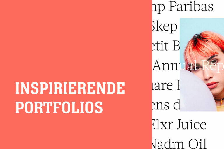 Inspirierende Portfolios