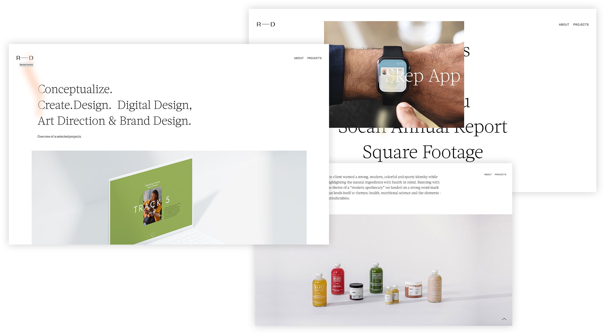 Design-Portfolios – 37 inspirierende Beispiele 36