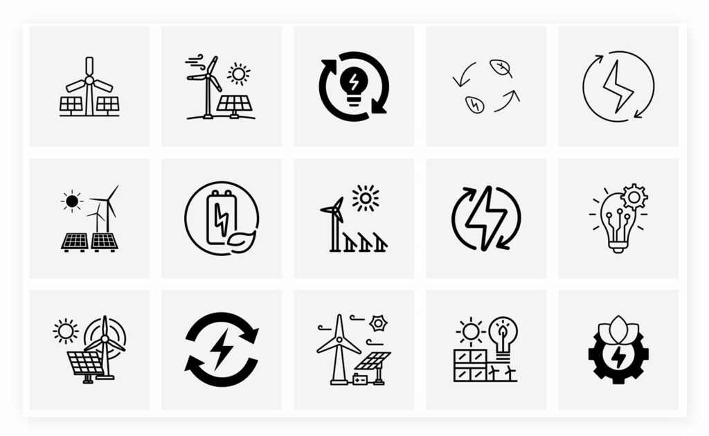 Über 20 (kostenfreie) Icon Sets