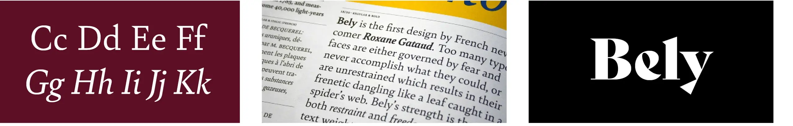 Die über 120 beliebtesten und besten Adobe Fonts 40 Schriftmuster der Bely bei Adobe Fonts