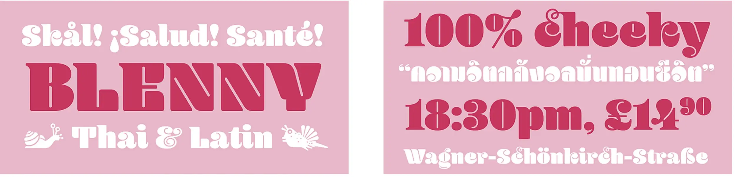 Die über 120 beliebtesten und besten Adobe Fonts 90 Schriftmuster der Blenny bei Adobe Fonts