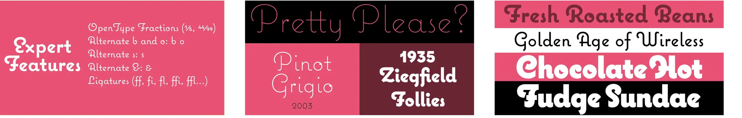 Die über 120 beliebtesten und besten Adobe Fonts 87 Schriftmuster der Coquette bei Adobe Fonts