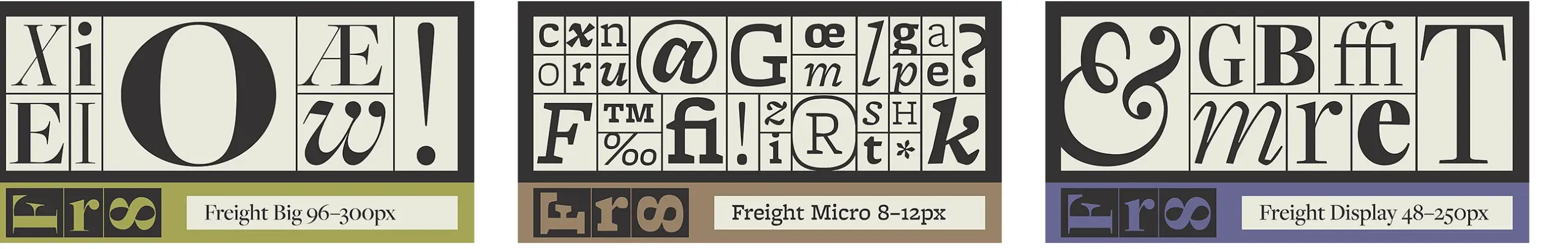 Die über 120 beliebtesten und besten Adobe Fonts 44 Schriftmuster der Freight bei Adobe Fonts