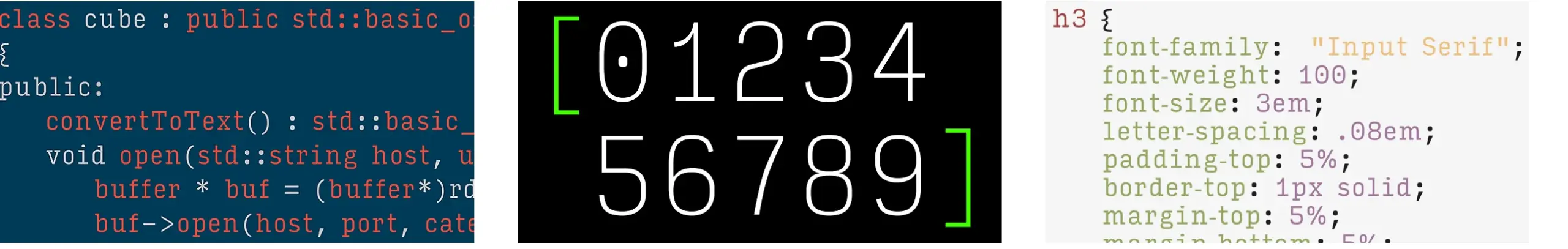 Die über 120 beliebtesten und besten Adobe Fonts 109 Schriftmuster der Input Serif bei Adobe Fonts