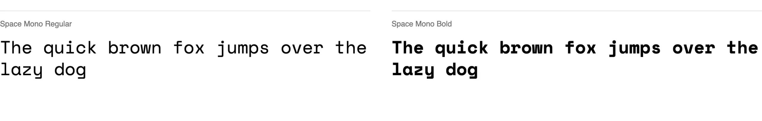 Die über 120 beliebtesten und besten Adobe Fonts 69 Schriftmuster der Space Mono bei Adobe Fonts